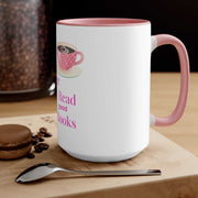 Good Coffee-Good Book Accent Mugs