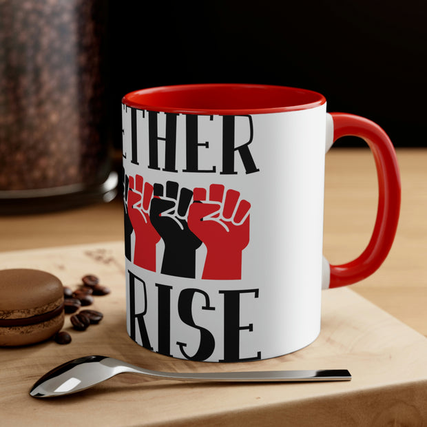 Together We Rise Accent Coffee Mug, 11oz