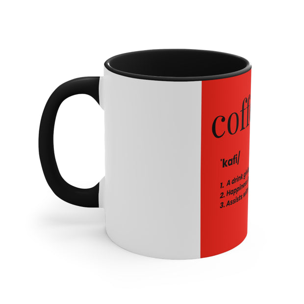 Dictionary Definition Accent Mugs