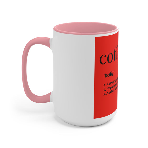 Dictionary Definition Accent Mugs