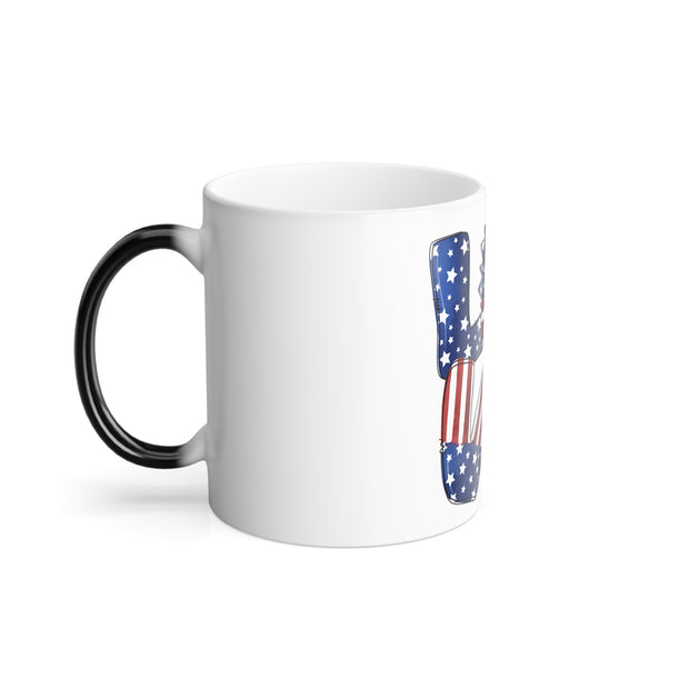 Sunflower USA Color Morphing Mug